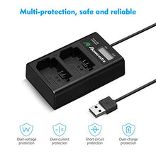 Carica l'immagine nel visualizzatore di Gallery, Powerextra - Caricabatteria Dual USB con display LCD per Sony NP-FZ100,...