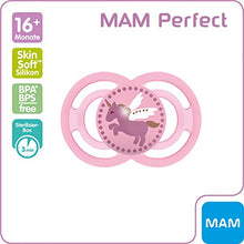 Carica l'immagine nel visualizzatore di Gallery, MAM 649022 Perfect, Ciuccio in Silicone Gr.3, Privo di BPA, 16+ Mesi,... - Ilgrandebazar