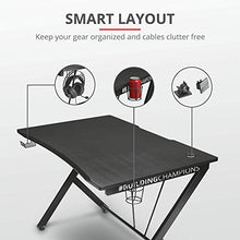 Carica l'immagine nel visualizzatore di Gallery, Trust GXT 711 Dominus Scrivania Gaming Ergonomica, con Sistema di Gestione...