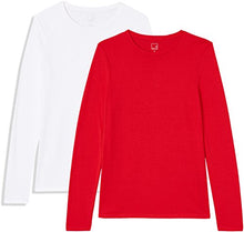 Carica l'immagine nel visualizzatore di Gallery, Marchio Amazon - MERAKI T-shirt Girocollo a Manica Lunga Donna - Ilgrandebazar
