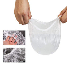 Carica l'immagine nel visualizzatore di Gallery, Cuffie da doccia usa e getta, 100 unità, trasparenti, con elastico, cuffie... - Ilgrandebazar