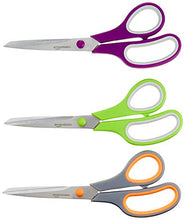 Carica l'immagine nel visualizzatore di Gallery, AmazonBasics - Forbici con impugnatura morbida e lame in titanio, 20 cm,... - Ilgrandebazar