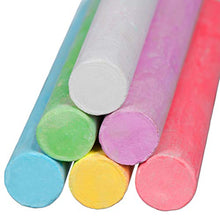 Carica l'immagine nel visualizzatore di Gallery, Relaxdays Gessetti Colorati in Set da 24, Lavagna e Strada, 6 Colori,...