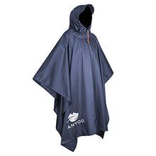 Carica l'immagine nel visualizzatore di Gallery, Anyoo Pioggia Impermeabile con Poncho Riutilizzabile Leggero Portatile... - Ilgrandebazar