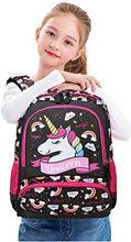 Carica l'immagine nel visualizzatore di Gallery, Meisohua Unicorno Zaino Scuola Elementare Impermeabile Zaini 1marrone Scuro