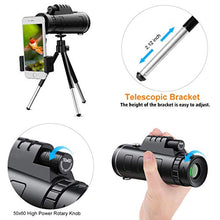 Carica l'immagine nel visualizzatore di Gallery, Telescopio Monoculare,50x60 HD BAK4 monocular telescope professionale...
