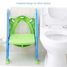 Carica l'immagine nel visualizzatore di Gallery, ADOVEL Riduttore WC per Bambini Ergonomico Con Schienale Alto, Baby training... - Ilgrandebazar