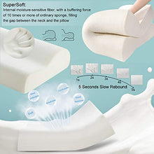 Carica l'immagine nel visualizzatore di Gallery, LAMB Power Of Nature Cuscino Cervicale Memory Foam, Cuscino, Guanciale Bianco