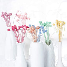 Carica l'immagine nel visualizzatore di Gallery, INVISIKAYAK Craspedia Globosa Materiale Fiore Immortal Eternal 40pcs, Dorato - Ilgrandebazar