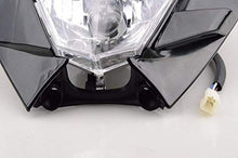 Carica l'immagine nel visualizzatore di Gallery, GOOFIT Faro Moto Enduro, 12V S2 35W Universale Omologatio Supplementari Nero - Ilgrandebazar