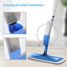 Carica l'immagine nel visualizzatore di Gallery, Bellababy Mocio Lavapavimenti, Spray Mop Pavimenti con Un Flacone 1