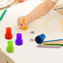 Carica l'immagine nel visualizzatore di Gallery, Firschoie 30 Timbri bambinii, Animale, autostampanti multicolore Giocattoli Adatto per regali di feste, ricompense scolastiche, compleanno