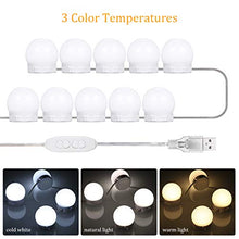 Carica l'immagine nel visualizzatore di Gallery, Luci da Specchio per Trucco,Luci LED Stile Hollywood con 3 Modalità Il nuovo