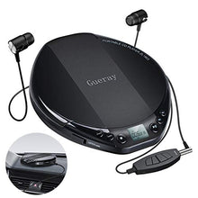 Carica l'immagine nel visualizzatore di Gallery, Gueray Lettore CD Portatili con Cuffia HiFi Portatile