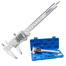 Carica l'immagine nel visualizzatore di Gallery, Calibro Digitale,Preciva Caliper metrico da 150 mm/6 pollice Puleggia - Ilgrandebazar