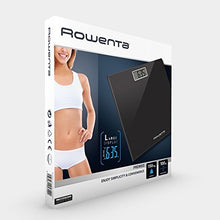 Carica l'immagine nel visualizzatore di Gallery, Rowenta BS1060 Premiss Bilancia Pesapersone Digitale con Piatto in Vetro Nero