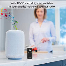 Carica l'immagine nel visualizzatore di Gallery, Aigital Ricevitore Bluetooth Adattatore Audio Portatile Wireless Auto Grigio