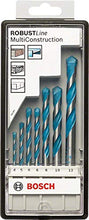 Carica l'immagine nel visualizzatore di Gallery, Bosch Professional 2607010543 Robust Line Set 7 Punte, Multi Construction - Ilgrandebazar