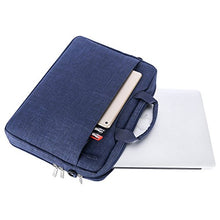 Carica l'immagine nel visualizzatore di Gallery, MOSISO Laptop Borsa a Spalla Compatibile con 13-13,3 Pollici, Blu Navy