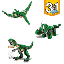Carica l'immagine nel visualizzatore di Gallery, LEGO 31058 Creator Dinosauro, Set Animali Giocattolo 3 in 1 per Costruire, Giochi per Bambini, Bambine, Ragazzi e Ragazze con T. Rex o Triceratopo o Pterodattilo in Mattoncini, Idee Regalo Creative