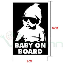 Carica l'immagine nel visualizzatore di Gallery, Adesivo sticker Baby on Board bambino bimbo a bordo decalcomania auto tuning... - Ilgrandebazar