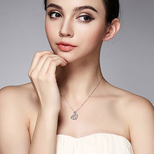 Carica l'immagine nel visualizzatore di Gallery, B.Catcher Collana da donna a cuore in argento per donne, collane con... - Ilgrandebazar