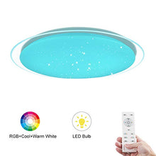 Carica l'immagine nel visualizzatore di Gallery, OOWOLF Plafoniera LED Soggiorno Dimmerabile 25W, Soffitto... - Ilgrandebazar