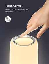 Carica l'immagine nel visualizzatore di Gallery, Lampada da Tavolo Controllo Touch 3 Livelli Luce Bianca Calda Regolabile RGB... - Ilgrandebazar