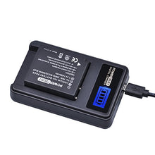 Carica l'immagine nel visualizzatore di Gallery, PowerTrust DMW-BLG10 - Caricabatterie USB rapido per Panasonic Lumix DMC GF6...
