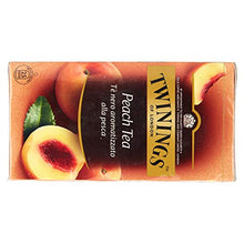 Carica l'immagine nel visualizzatore di Gallery, Twinings - Tè nero, aromatizzato alla pesca - 50 g