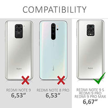 Carica l'immagine nel visualizzatore di Gallery, kwmobile Custodia Compatibile con Xiaomi Natura e spazio blu / grigio / nero