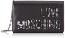 Carica l'immagine nel visualizzatore di Gallery, Love Moschino Jc4091pp1a, Borsa a Mano Donna, 6x14x22 Argento (Argento Nero)