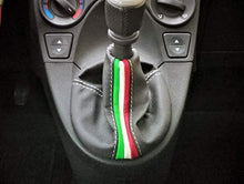 Carica l'immagine nel visualizzatore di Gallery, cuffia cambio compatibile con Fiat Panda (2003-2011) in vera pelle antracite... - Ilgrandebazar