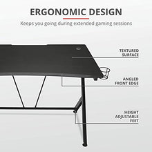 Carica l'immagine nel visualizzatore di Gallery, Trust GXT 711 Dominus Scrivania Gaming Ergonomica, con Sistema di Gestione...