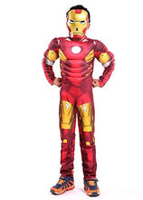 Carica l'immagine nel visualizzatore di Gallery, Costume da Iron Man per Bambini - Supereroe e Maschera - Busto Muscoloso -... - Ilgrandebazar