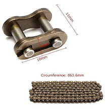 Carica l'immagine nel visualizzatore di Gallery, ILS- Catena di ricambio 25H 136 per 47 / 49cct Mini Moto ATV Quad Scooter... - Ilgrandebazar
