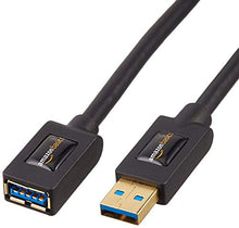 Carica l'immagine nel visualizzatore di Gallery, AmazonBasics - Cavo prolunga USB 3.0 A maschio/A femmina (1 m) - 2 x 1 m