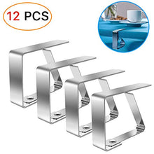 Carica l'immagine nel visualizzatore di Gallery, LOVEXIU Tovaglia Clip in Acciaio, Fermatovaglia Acciaio Inossidabile, 4cm