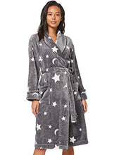 Carica l'immagine nel visualizzatore di Gallery, Marchio Amazon - Iris &amp; Lilly Long Plush Dressing Gown Donna - Ilgrandebazar