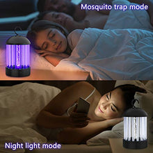 Carica l'immagine nel visualizzatore di Gallery, Lampada Zanzara Elettrica, Luce UV Attira Zapper per Zanzare a Scossa...