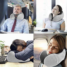 Carica l'immagine nel visualizzatore di Gallery, SYOSIN Cuscino da viaggio, in memory foam, di supporto per...
