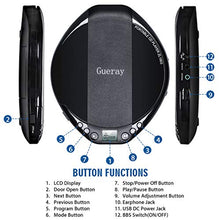 Carica l'immagine nel visualizzatore di Gallery, Gueray Lettore CD Portatili con Cuffia HiFi Portatile