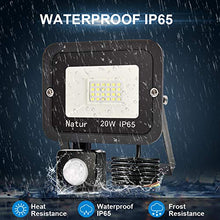 Carica l'immagine nel visualizzatore di Gallery, bapro 20W Faretto LED da Esterno con Sensore di 20W, Bianco Caldo