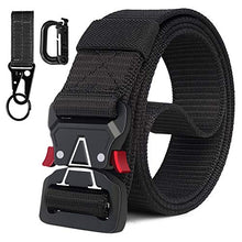 Carica l'immagine nel visualizzatore di Gallery, Fairwin tattico cintura, cinghia in stile militare Riggers web cintura con...
