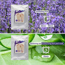 Carica l'immagine nel visualizzatore di Gallery, Maschera Piedi Esfoliante Peeling Wolady 2 Paia 2...