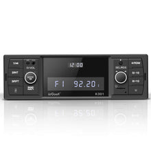 Carica l'immagine nel visualizzatore di Gallery, ieGeek Autoradio Bluetooth, Stereo RDS Autoradio, 60W x 4 K301, black - Ilgrandebazar