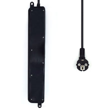 Carica l'immagine nel visualizzatore di Gallery, Ewent EW3924 Multipresa, Ciabatta 6 prese bipasso ITA /Schuko, Nero - Ilgrandebazar