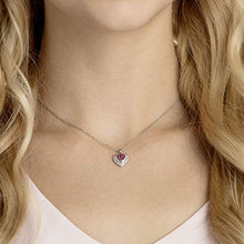 Carica l'immagine nel visualizzatore di Gallery, Swarovski Pendente One, Cristallo Rosso, Rodiato, da Donna - Ilgrandebazar