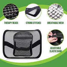 Carica l'immagine nel visualizzatore di Gallery, Supporto Lombare, RenFox Schienale Ergonomico Cuscino Pad Lombare... - Ilgrandebazar