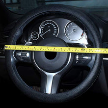 Carica l'immagine nel visualizzatore di Gallery, Kuke Coprivolante, Coprivolanti per auto in Silicone 34-40cm (Nero) Nero - Ilgrandebazar